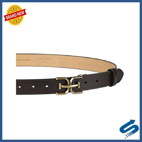 Slim Textured Belt with Double-E Buckle for Jeans Dresses Trousers main image 7